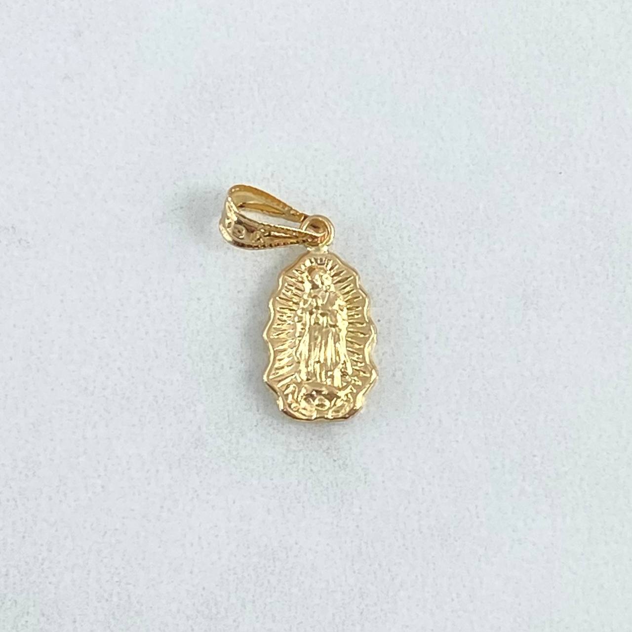 Dije Virgen de Guadalupe 0.45gr / 1.8cm / Oro Amarillo 18K ©