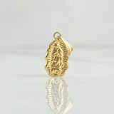 Dije Virgen de Guadalupe 0.45gr / 1.8cm / Oro Amarillo 18K ©