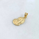 Dije Rostro de Cristo 0.5g / 1.8cm Oro Amarillo 18K