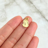 Dije Rostro de Cristo 0.5g / 1.8cm Oro Amarillo 18K