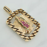 Dije Virgen Guadalupe Doble Faz 38.7 g / 5.6 cm Oro Amarillo 18K