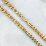 Cadena Cubana 21.65gr / 48cm / 6.2mm Oro Amarillo Nac.Esp 18K