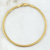 Pulso Serpiente 2.55gr / 19cm / 2.9mm Oro Amarillo +3 18K *