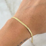 Pulso Serpiente 2.55gr / 19cm / 2.9mm Oro Amarillo +3 18K *