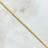 Pulso Serpiente 1.4gr / 19cm / 2.3mm Oro Amarillo +3 18K