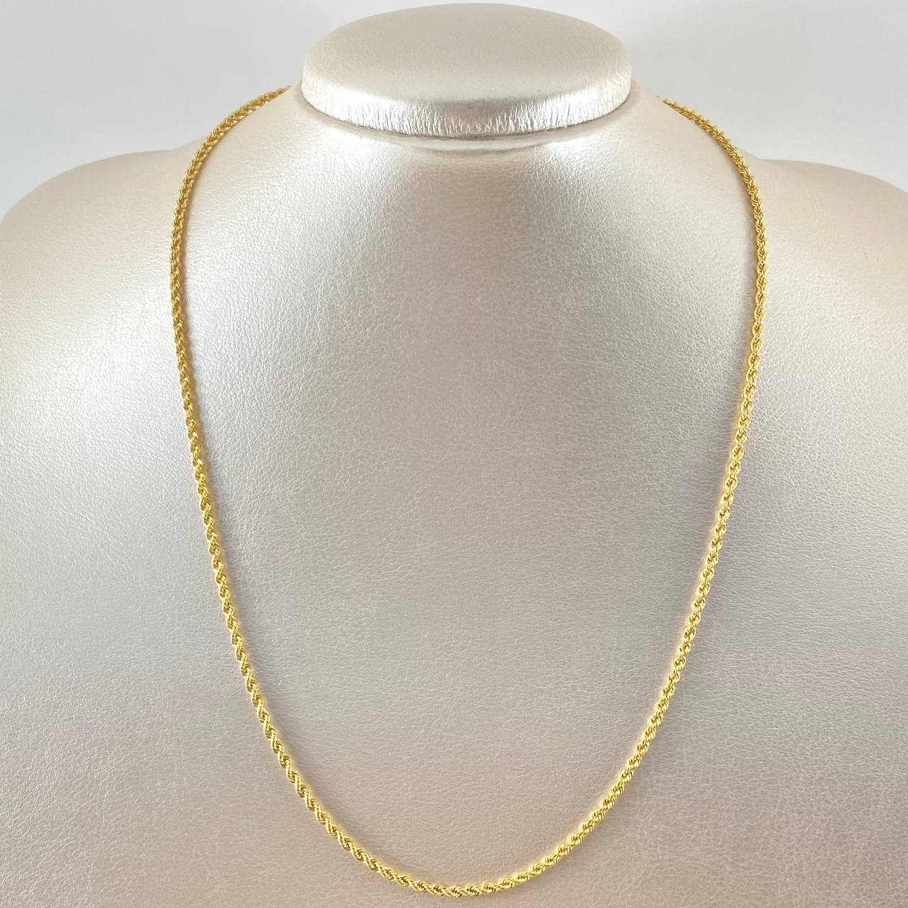 Cadena Lazo 4.35gr / 50cm / Oro Amarillo +3 18K *