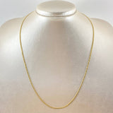 Cadena Plana 2.7gr / 50cm / 2mm Oro Amarillo +3 18K