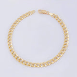 Pulso Cubano 4.1 g / 19.5 cm / 4 mm Oro Amarillo 18K