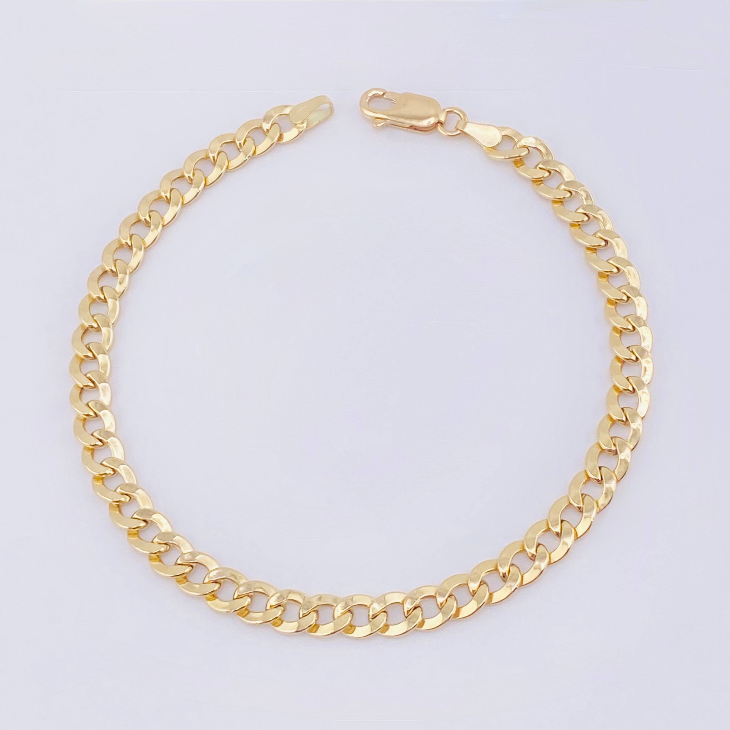 Pulso Cubano 4 g / 20 cm / 1.8 mm Oro Amarillo 18K