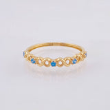Anillo Infinitos 1.1gr / T5 3/4 / Oro Amarillo 18K ©