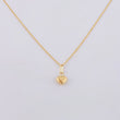 Set Cadena Aro Seguido + Dije Corazón / 0,95gr / 45.3 cm Oro Amarillo 18K