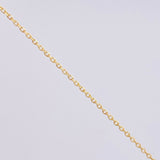 Set Cadena Aro Seguido + Dije Corazón / 0,9gr / 45.2 cm Oro Amarillo 18K