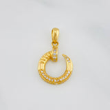 Dije Clavo 2.8 g / 2.6 cm Oro Amarillo 18K