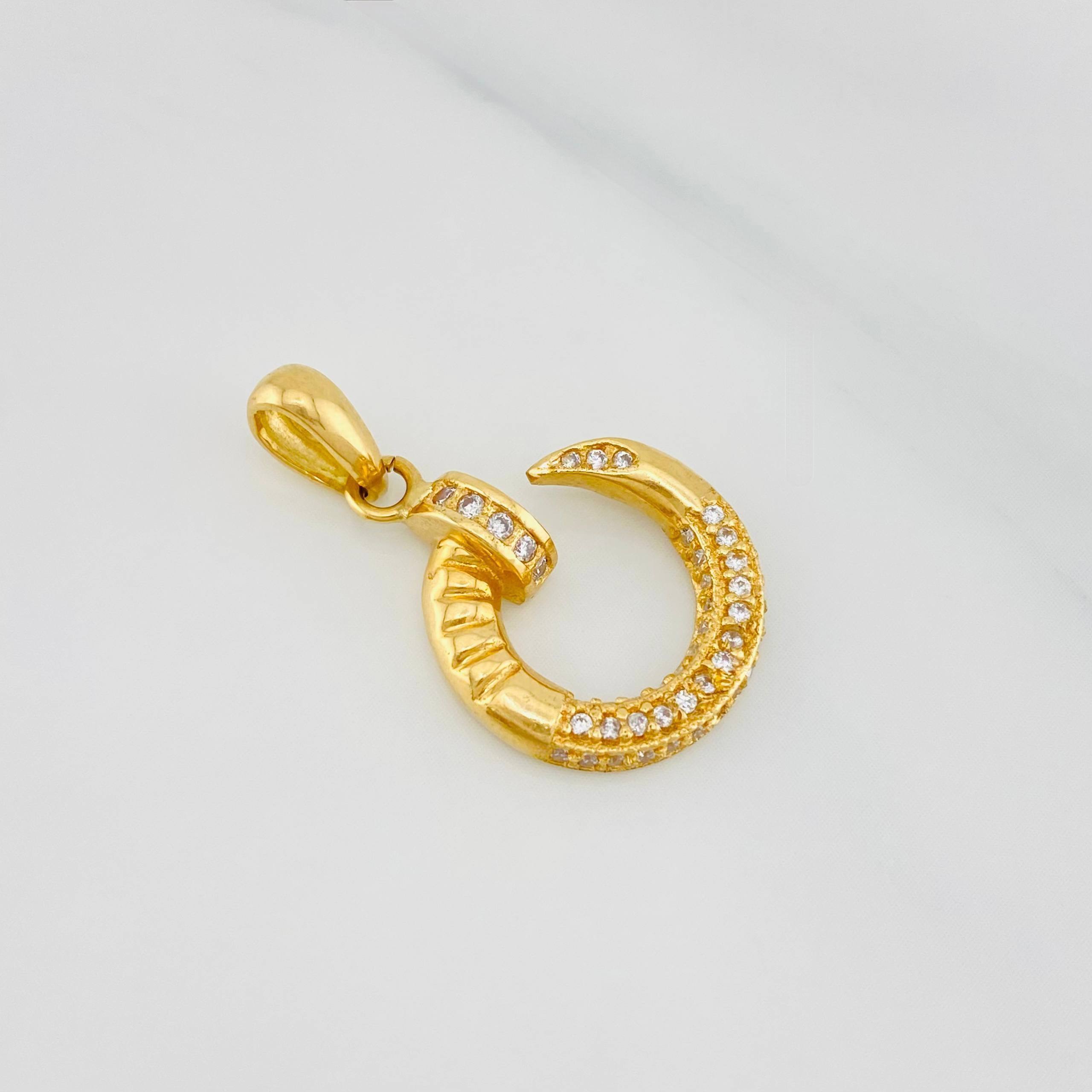 Dije Clavo 2.8 g / 2.6 cm Oro Amarillo 18K