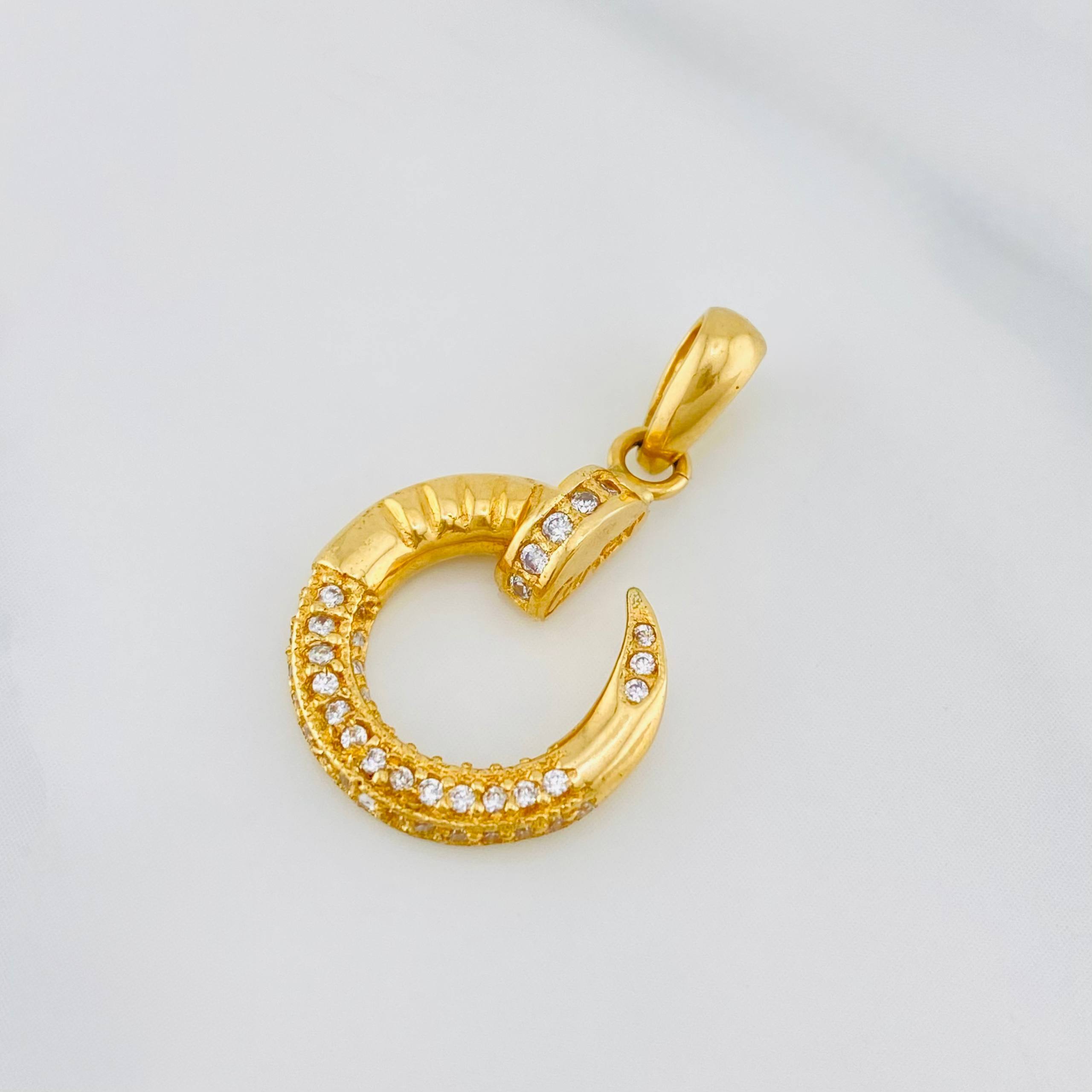 Dije Clavo 2.75 g / 2.6 cm Oro Amarillo 18K