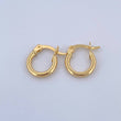Candongas Jass 1.25gr / 1.5cm / Oro 18K &