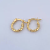 Candongas Jass 1.25gr / 1.5cm / Oro 18K &
