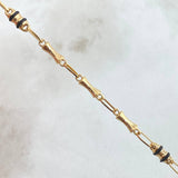 Pulso Rustico 3x1 Reloj de Arena 3.15gr / 20.8cm / Oro 18K ©