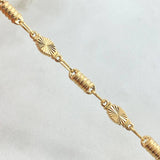 Pulso Rustico Cilindro 4.8gr / 20.8cm / Oro 18K ©