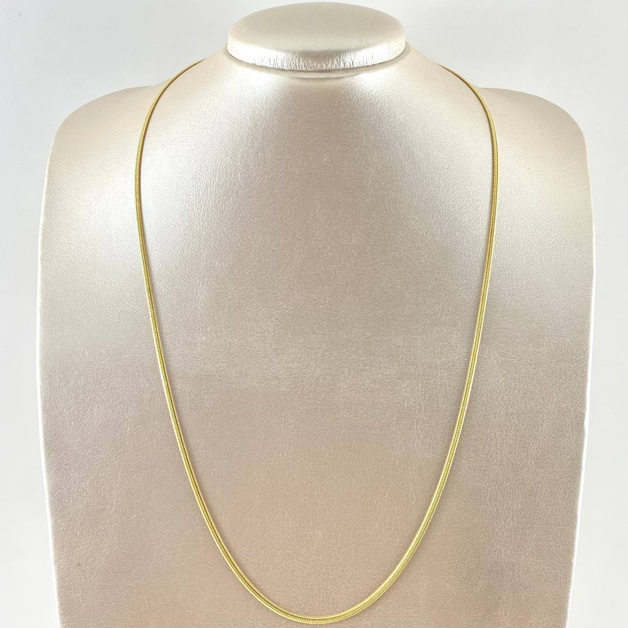 Cadena Serpiente 10.85gr / 60cm / +3 Oro 18K