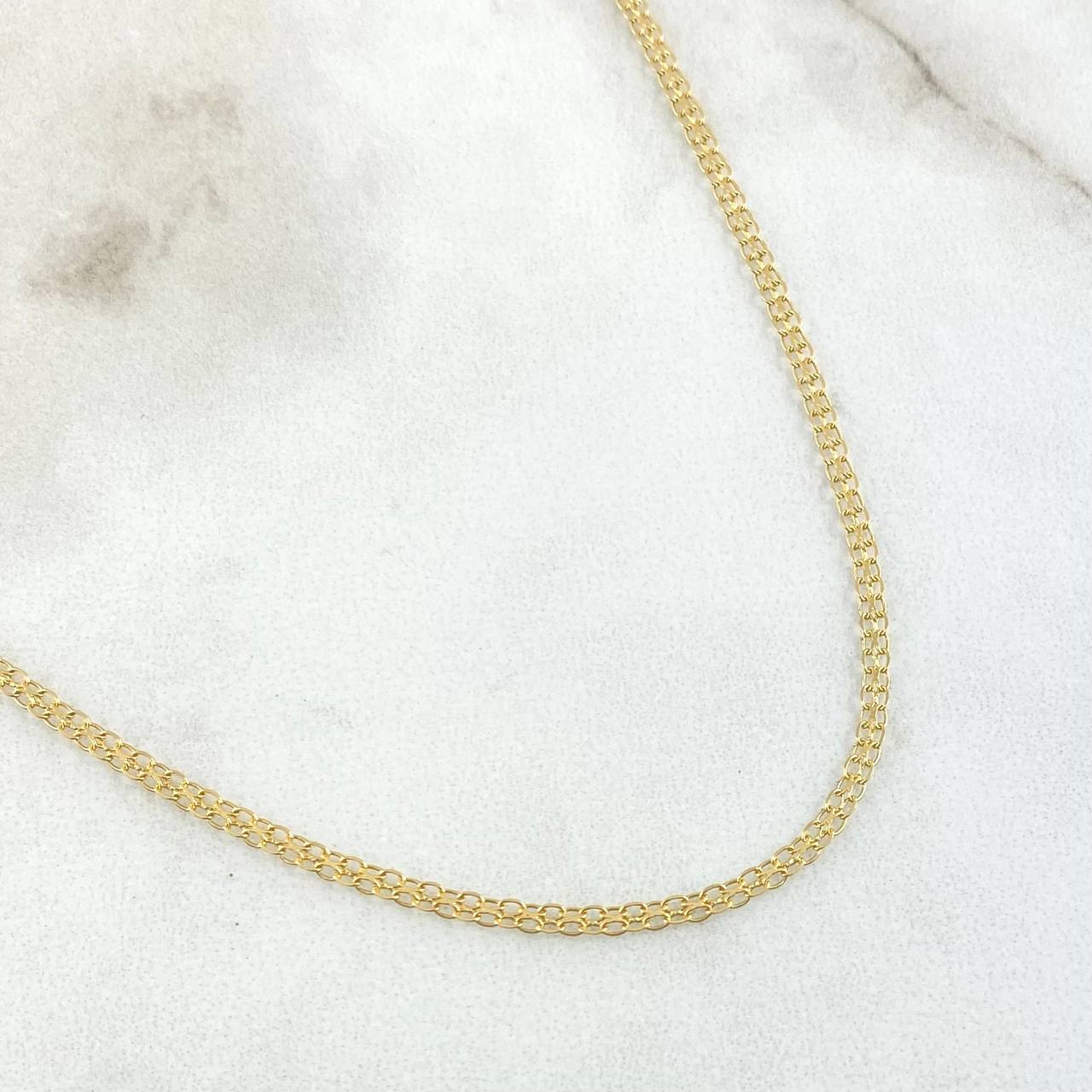 Cadena China 2.2gr / 50cm / +1 Oro 18K