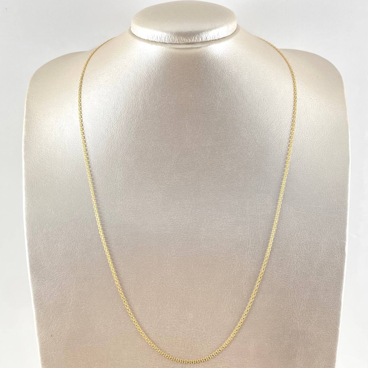 Cadena China 2.6gr / 60cm / +1 Oro 18K