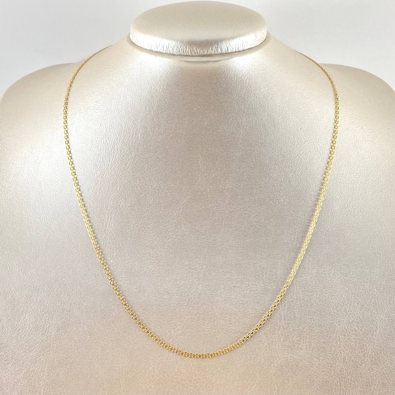 Cadena China 2.2gr / 50cm / +1 Oro 18K
