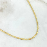 Cadena Plana 3.2gr / 60cm / +3 Oro 18K