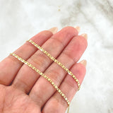 Cadena Plana 3.2gr / 60cm / +3 Oro 18K