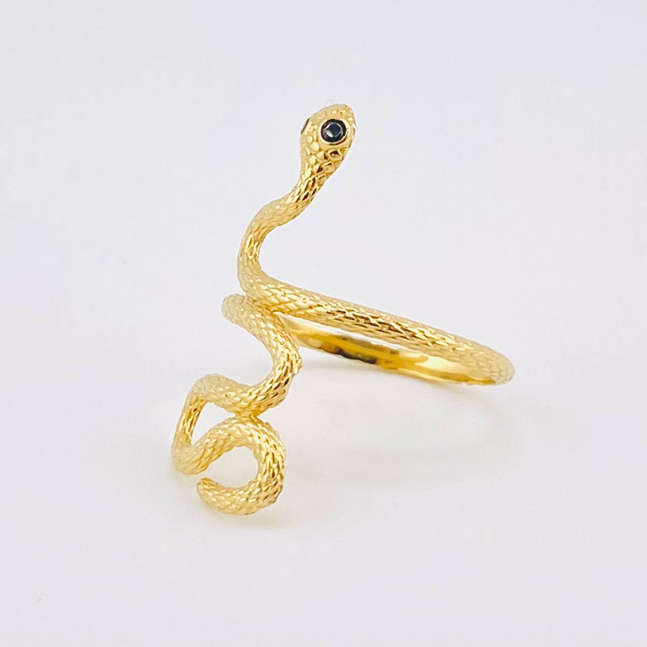 Anillo Serpiente 2.65gr / T6 3/4 / Oro Amarillo 18K