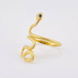 Anillo Serpiente 2.65gr / T6 3/4 / Oro Amarillo 18K