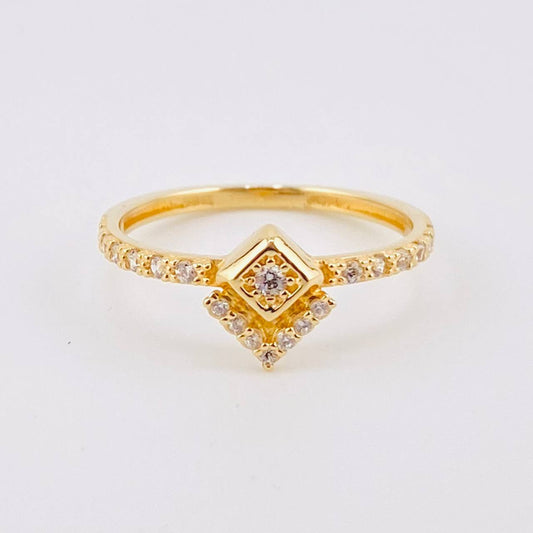 Anillo Rombo 1.7gr / T6 1/4 / Oro Amarillo 18K