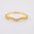Anillo Ola Curva Tupida 1.3gr / T6 1/2 / Oro Amarillo 18K