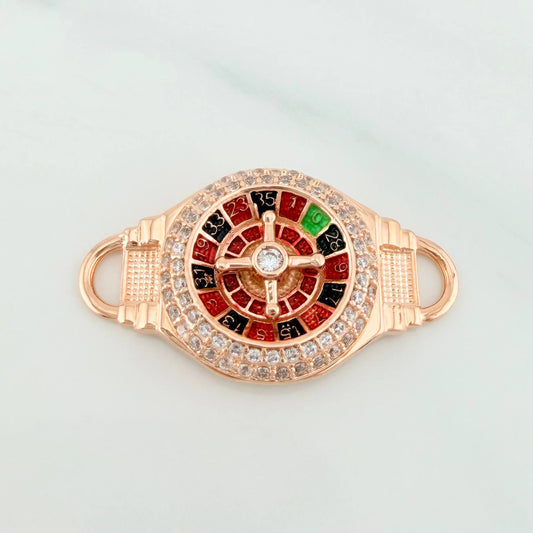 Herraje Ruleta 3.7 g / 2.7 cm Oro Rosa 18K