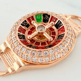Herraje Ruleta 3.7 g / 2.7 cm Oro Rosa 18K