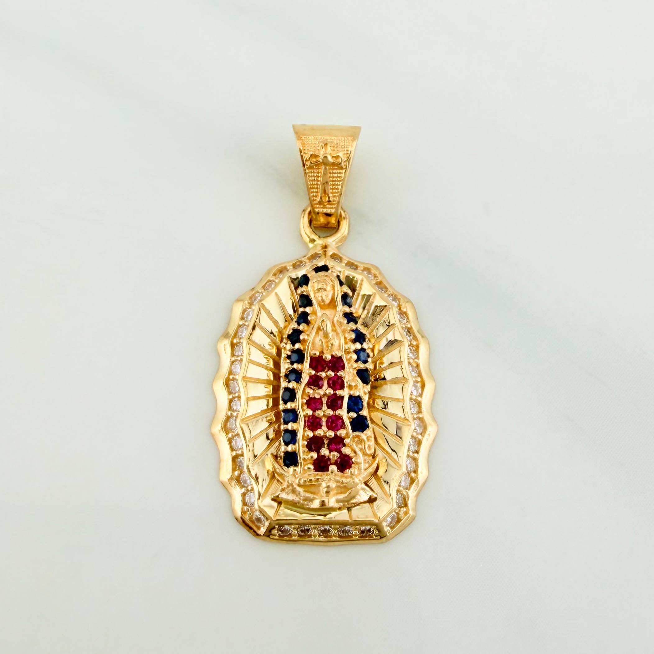 Dije Virgen Guadalupe 2.8 g / 3 cm Oro Amarillo 18K