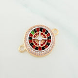 Herraje Ruleta 5.55 g / 2.7 cm Tres Oros 18K