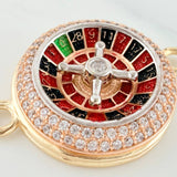 Herraje Ruleta 5.55 g / 2.7 cm Tres Oros 18K