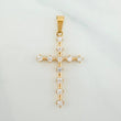Dije Cruz 2.35 g / 4 cm Oro Amarillo 18K