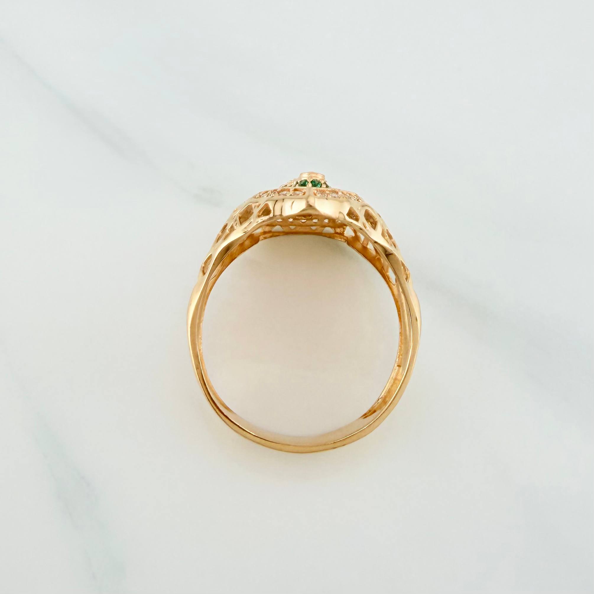Anillo Virgen Guadalupe 8 g / T12 Oro Amarillo 18K