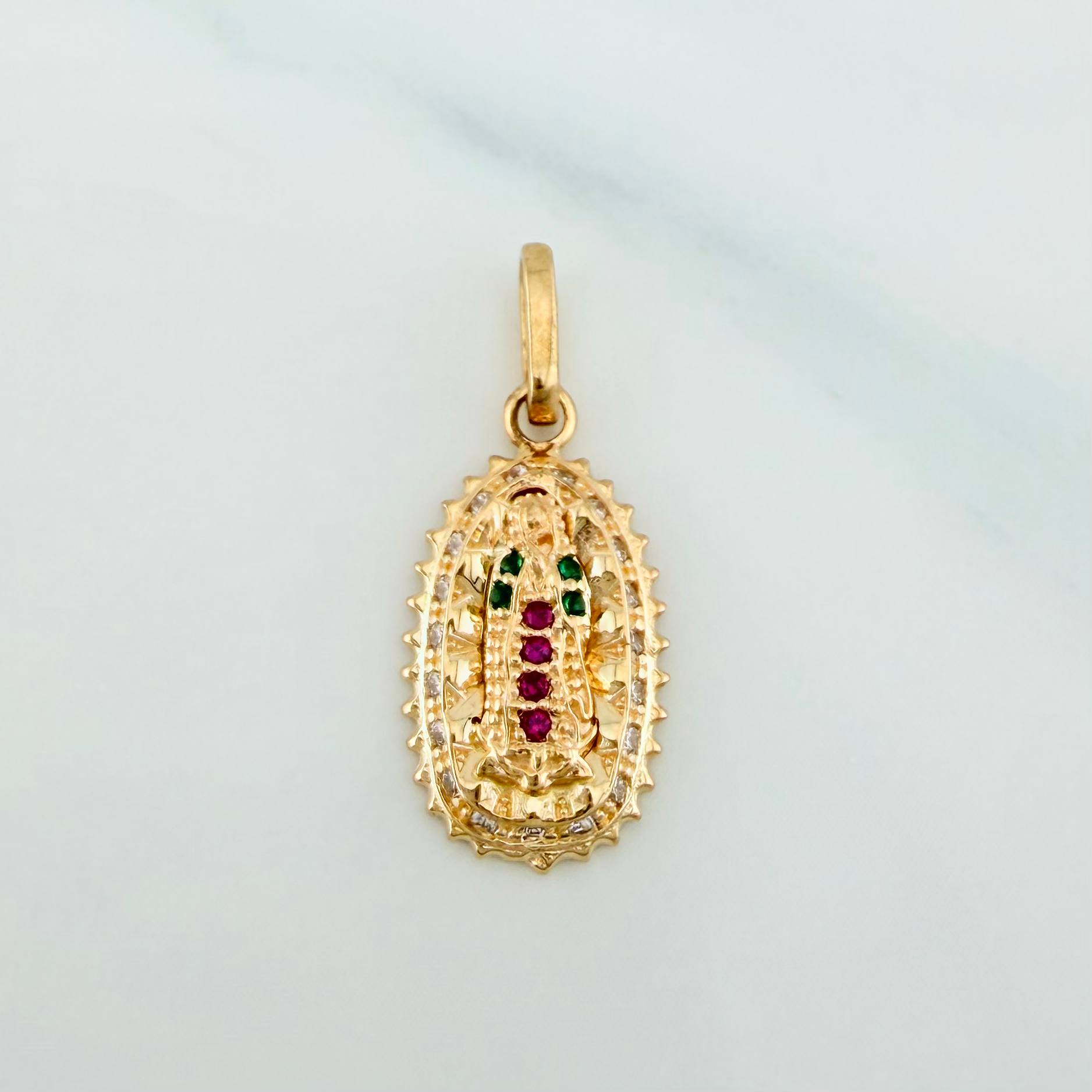 Dije Virgen Guadalupe 1.5 g / 2.3 cm Oro Amarillo 18K