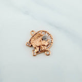 Herraje Herradura Caballo 2.2 g / 1.8 cm Oro Rosa 18K