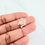Herraje Herradura Caballo 2.2 g / 1.8 cm Oro Rosa 18K