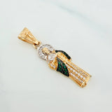 Dije San Judas Tadeo 2.85 g / 3.6 cm Tres Oros 18K