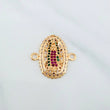 Herraje Virgen Guadalupe 2.95 g / 2 cm Oro Amarillo 18K