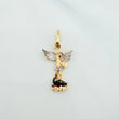 Dije San Miguel Arcangel 0.9 g / 2.3 cm Tres Oros 18K