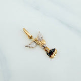Dije San Miguel Arcangel 0.9 g / 2.3 cm Tres Oros 18K