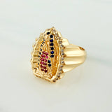 Anillo Virgen Guadalupe 8.2 g / T8 1/2 Oro Amarillo 18K