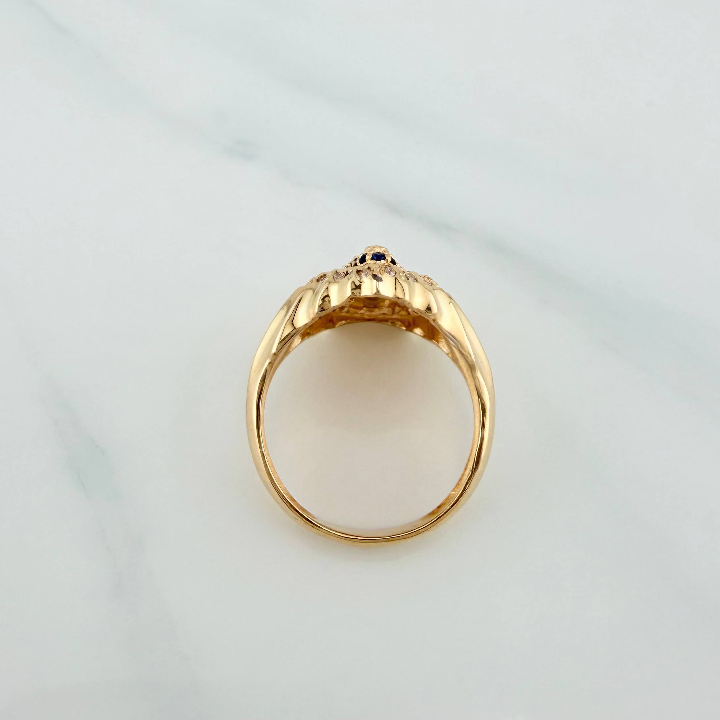 Anillo Virgen Guadalupe 8.2 g / T8 1/2 Oro Amarillo 18K