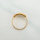 Anillo Dios 2.3 g / T8 Oro Amarillo 18K
